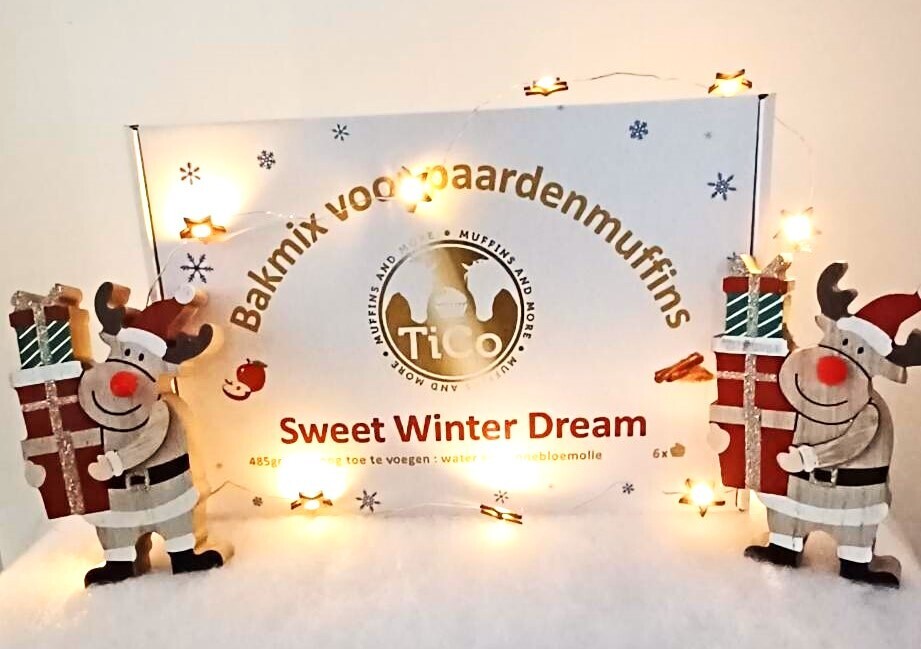 Combi pakket Sweet Winter Dream muffin bakmix