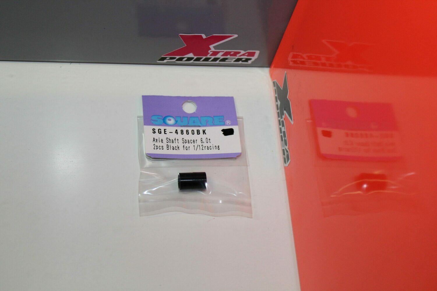 Axle spacer 6mm black SGE-4860BK Parsec