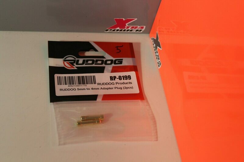 Ruddog 5mm to 4mm Adapter Plug     RP-0199