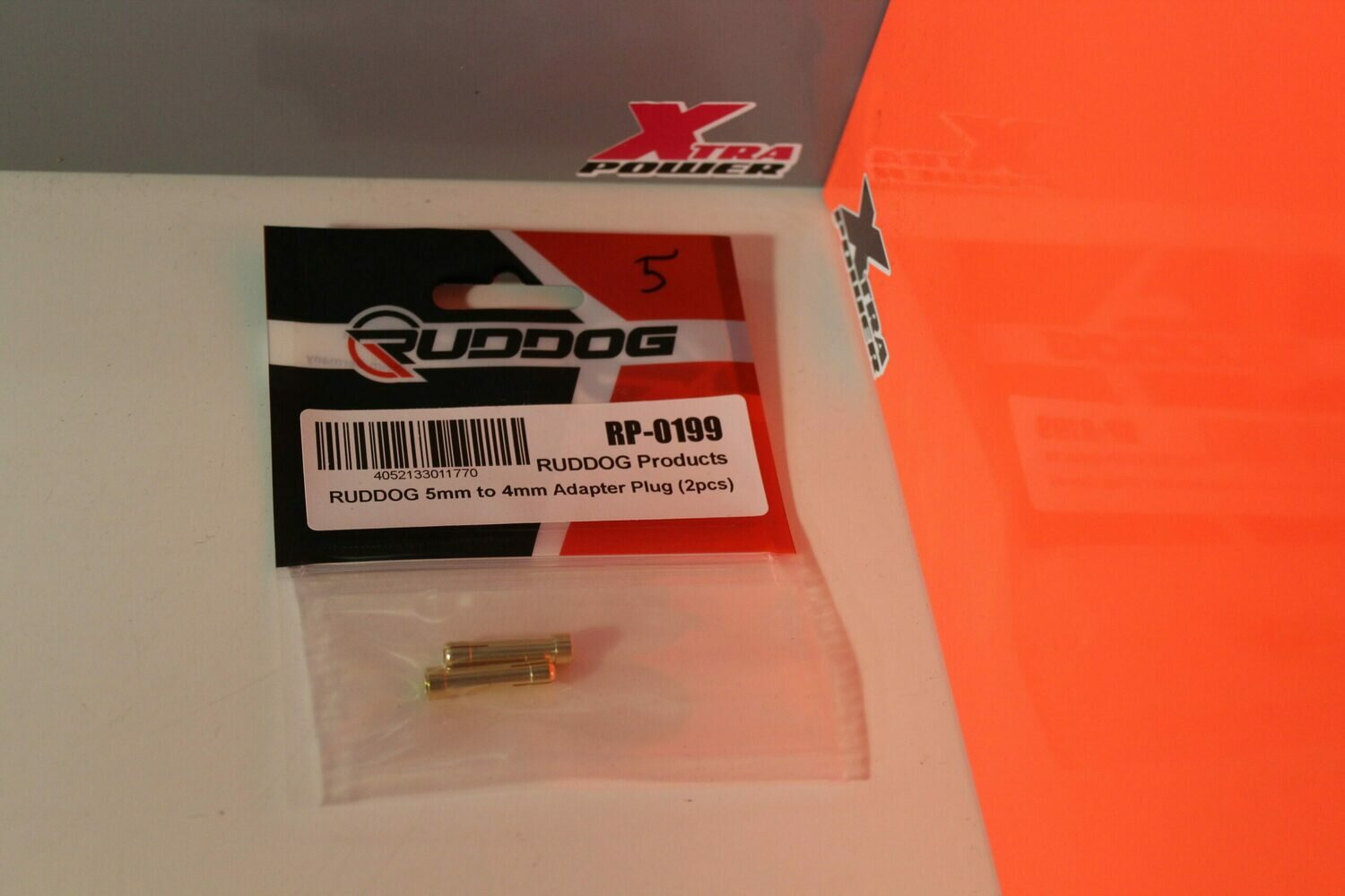 Ruddog 5mm to 4mm Adapter Plug     RP-0199