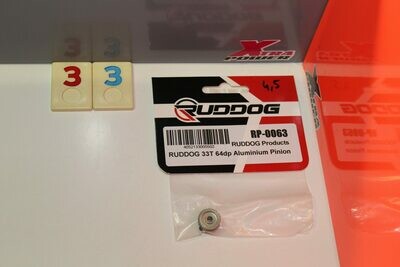 Ruddog Pinion Gear 64dp 33T     RP-0063