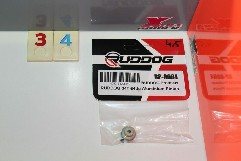 Ruddog Pinion Gear 64dp 34T RP-0064 Ruddog Pinion Gear 64dp 34T RP-0064