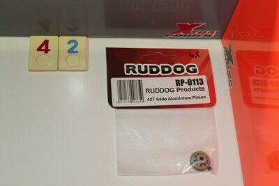 Ruddog Pinion Gear 64dp 42T     RP-0113