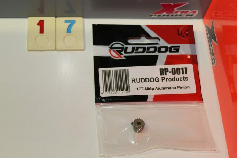 Ruddog Pinion Gear 48dp 17T RP-0017 Ruddog Pinion Gear 48dp 17T RP-0017