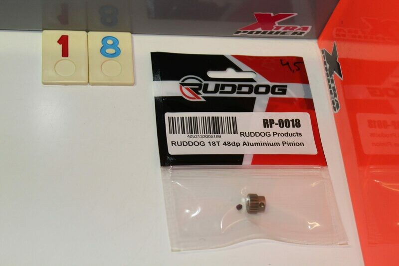 Ruddog Pinion Gear 48dp 18T RP-0018 Ruddog Pinion Gear 48dp 18T RP-0018