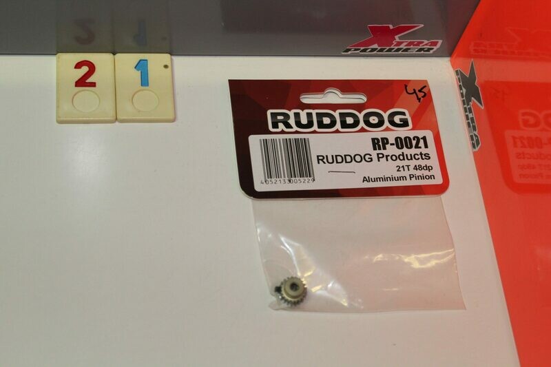 Ruddog Pinion Gear 48dp 21T RP-0021 Ruddog Pinion Gear 48dp 21T RP-0021