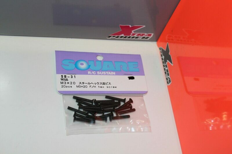 M3 x 20m Hex Screw SB-31 Parsec M3 x 20m Hex Screw SB-31 Parsec