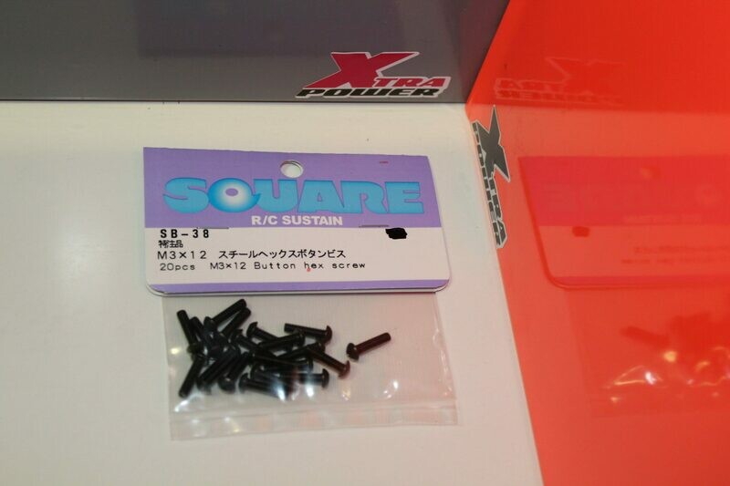 M3 x 12mm Hex screw SB-38 Parsec M3 x 12mm Hex screw SB-38 Parsec