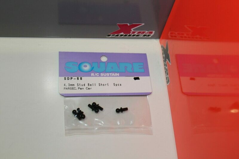 Ball Stud 4.3mm Short SDP-68 Parsec Ball Stud 4.3mm Short SDP-68 Parsec