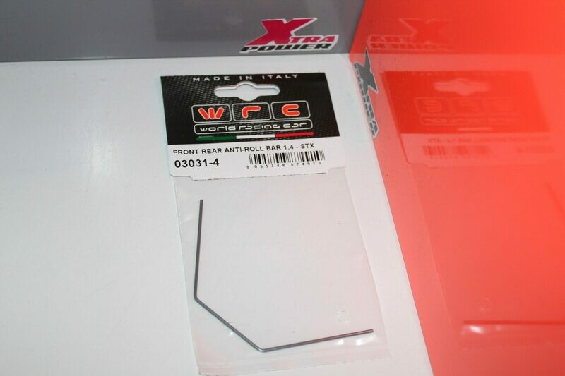 WRC Front Rear Anti-roll Bar 1.4    03031-4