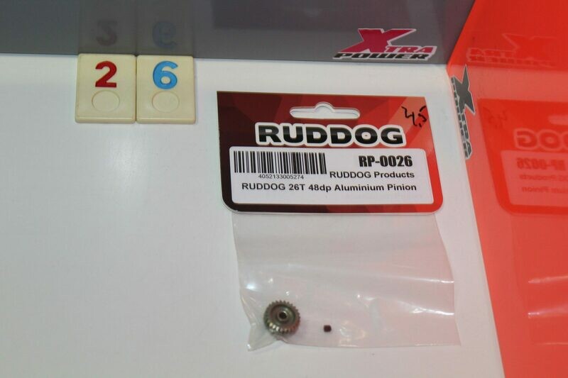 Ruddog Pinion Gear 48dp 26T RP-0026 Ruddog Pinion Gear 48dp 26T RP-0026