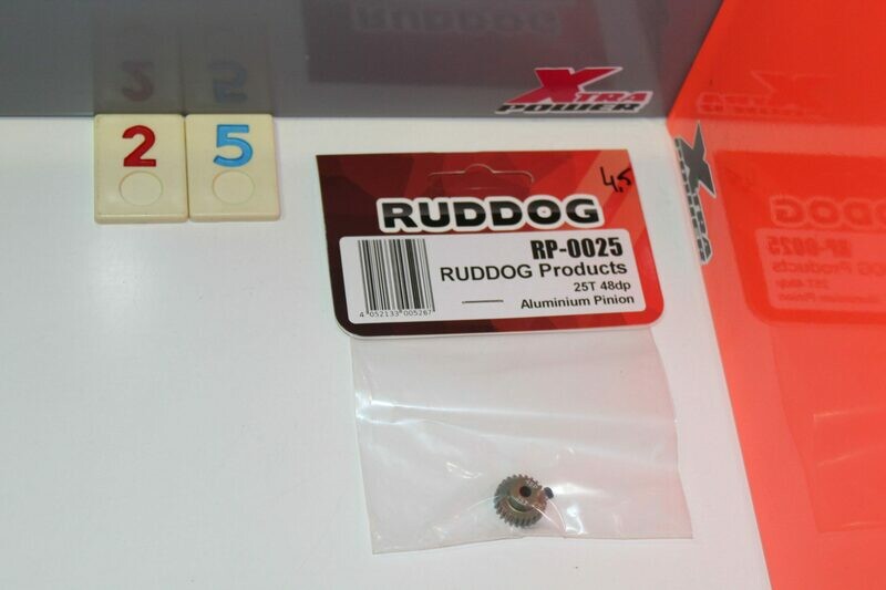 Ruddog Pinion Gear 48dp 25T RP-0025 Ruddog Pinion Gear 48dp 25T RP-0025