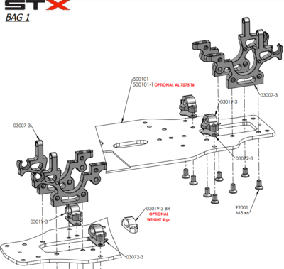 WRC STX8 Onderdelen