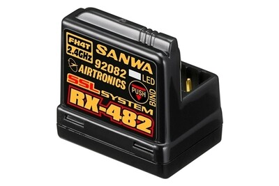 Sanwa RX482 receiver integrated antenna