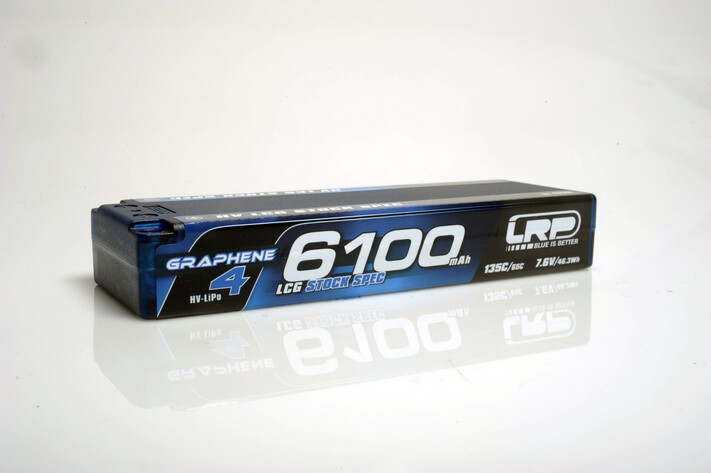 To Order!!!!  LRP 2S Stock Spec 65/130C 6100 mAh Graphene4