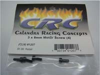 3 x 8mm Motor Screw    1207