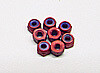 2-56 Mini Locknuts Red    1472