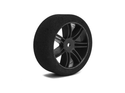 HOTRACE 35Shore REAR tires on Carbon Rims   HR10RB35