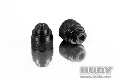 Hudy Alu Nut for 1/10 and 1/12 Pan car setup-system    109460