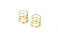 Xray Frnt Coil Spring for 4mm Pin C=1.5-1.7 Gold    372186