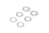 Xray Set of Alu Shims 6.37x8.4mm  0.5 + 1.0 + 2.0mm    375090