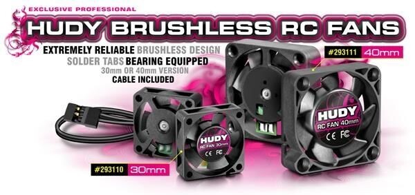 HUDY Brushless RC Fan 30mm    293110