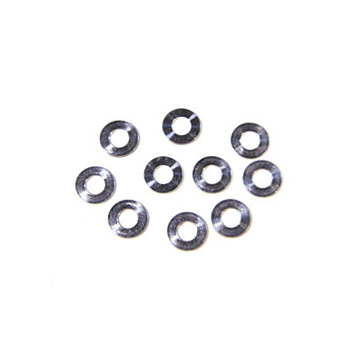 Awesomatix SH0.25 - 6x3x0.25mm Spacer Silver    SH0.25