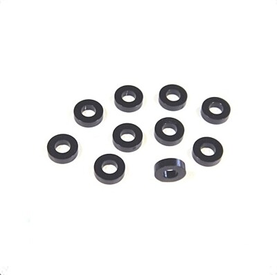 Awesomatix SH1.75 - 6x3x1.75mm Spacer Black     SH1.75
