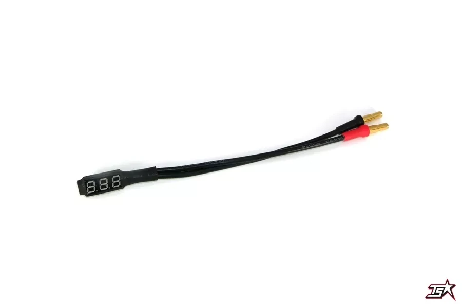 MR33 LiPo Voltage Checker (4/5mm Plug)    MR33-LVC