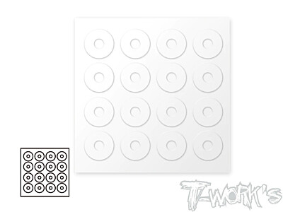 T-Work&#39;s 1/10 6mm Body Post Protectors 6x20mm (16pcs)