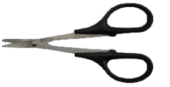 HSS Scissor for Body curved    DTT11049