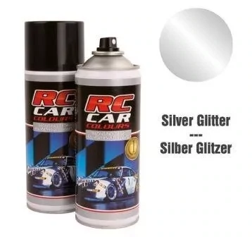 RC CAR Colors 150ml Glitter Silver    924