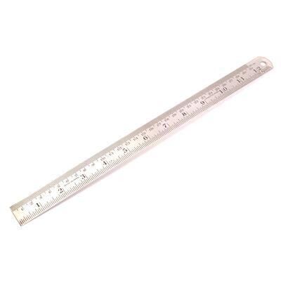 CORE-RC Steel Ruler - 12&quot;/300MM    CR260