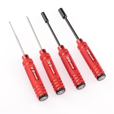 RUDDOG Metric Hex and Nut Driver Wrench Set (1.5 | 2.0 | 5.5 | 7.0mm)    RP-0507
