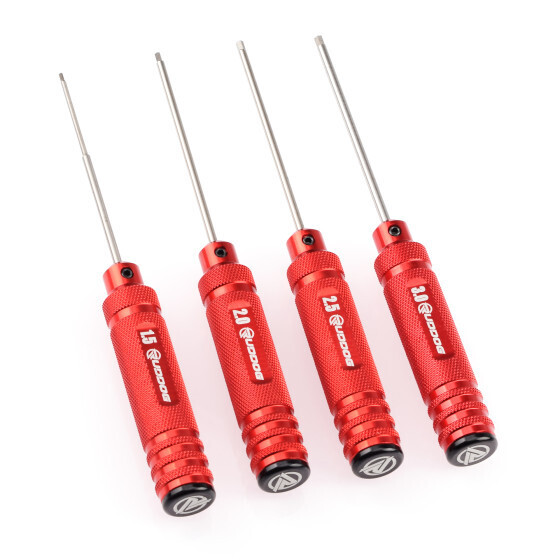 RUDDOG Metric Hex Driver Wrench Set (1.5 | 2.0 | 2.5 | 3.0mm)    RP-0506