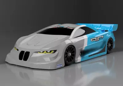 PIPaero TC200 Nitro Touring Body Shell 200mm (clear)