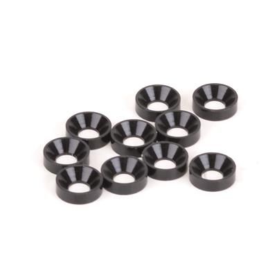U4155 SPEED PACK - M3 Csk Washers - Black Alloy (pk10)
