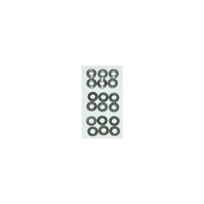 U3131  SPEED PACK Alloy Spacers - M3x7mm 0.5;1;2mm (pk18)