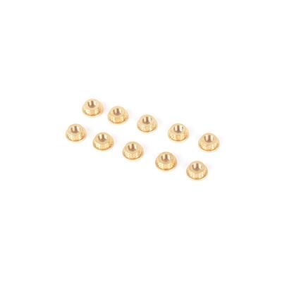 U7689  M3 Brass Inserts - pk10