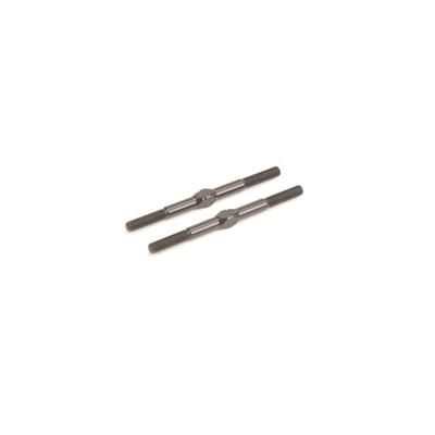 U8265  Alloy M3 Turnbuckle - 45mm - Black (pr)