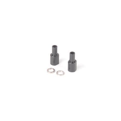 U7773 Alloy Steering Pivots/Spacers - Mi7-9,Neon (pr)