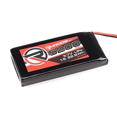 Ruddog 5200mAh 3.7V M17 LiPo TX-batterij    RP-0415