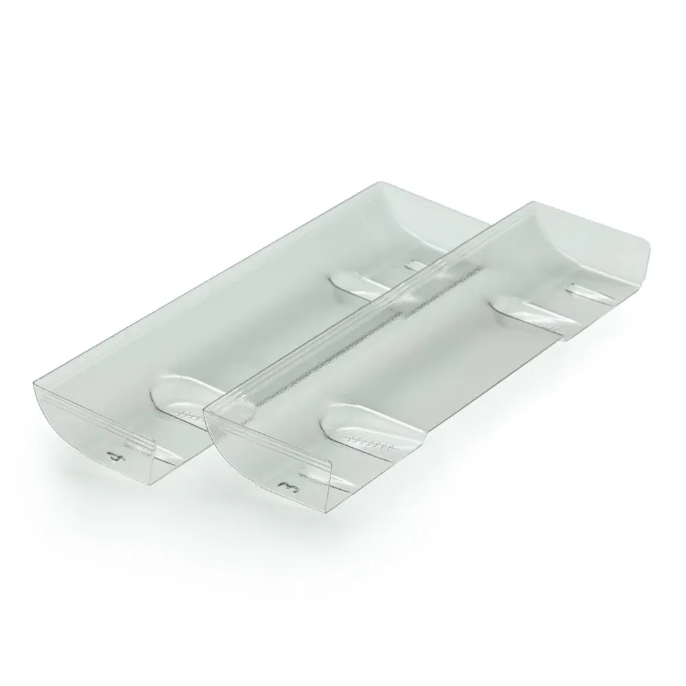 XTreme Lexan spoorvin EP 1/10  3-4 (x2)  - MTRW1/10EPM3/4-CUT