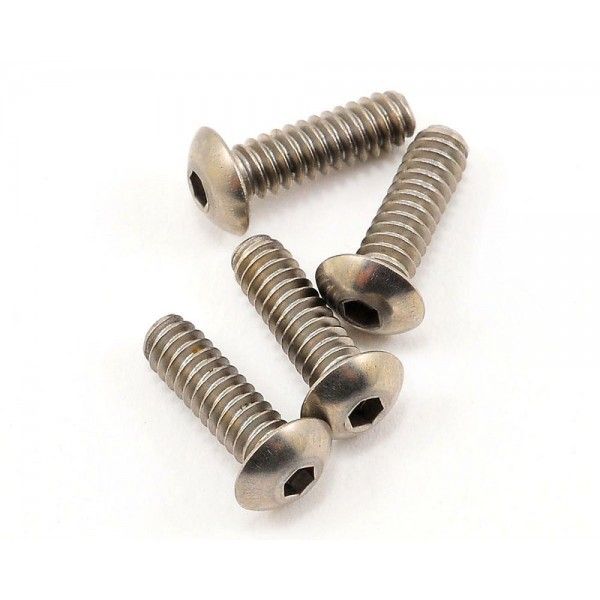 CRC 3/8x4/40 Stainless Steel Button Head Screw (4)