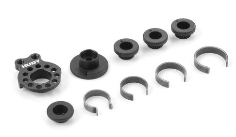 HUDY Alu Vaste Servo Saver 1/12 - Set 293350