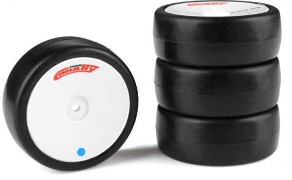 Corally 14753-32 - Attack RXA32 V2 - 1/10 Toerwagenbanden - 32 shore - Asfalt - 4 stuks