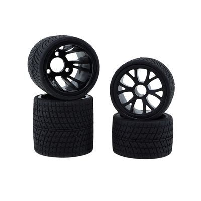Excelerate R12 1/12th Rubber Tires (4) Pre-Mounts XCE-3025.2