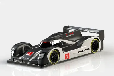 PRO 2 LM BODY 1/10 (COMPLEET met VLEUGEL)