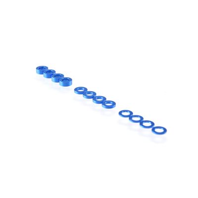 RUDDOG 3mm ringenset blauw (0,5mm/1,0mm/2,0mm)  RP-0110-BLU