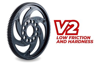 AXON Spur Gear TCS V2 64P 116T